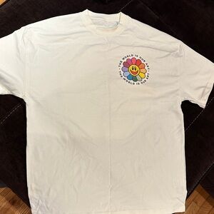 Takashi Murakami Inspired T-shirt (Medium - CREAM)